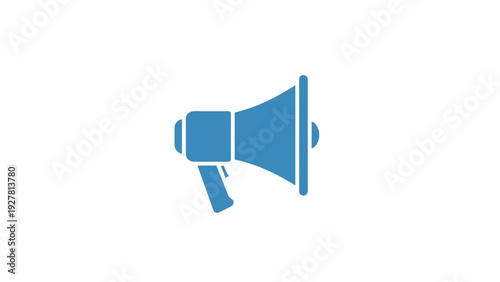 Universal loudspeaker icon representing communication and alerts for various digital platforms