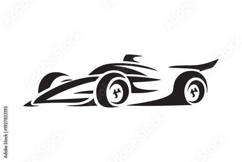 race car logo design