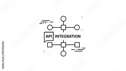 API Integration Diagram with Flowchart.
