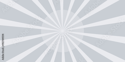 Ray sun light. Sunburst background. Radial circle line. Pattern starburst. Comic beam lines. Sun effect rays. Abstract firework. Concentration stripe. Cartoons lightning style. Vector illustration