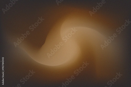 Abstract warm brown wave background with soft liquid swirl texture