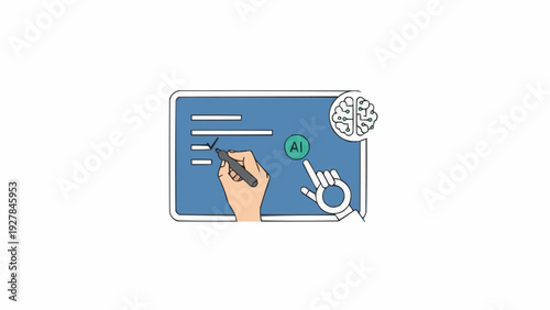 Hand holding a pen signing document.