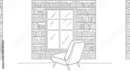 Modern Minimalist Living Room Interior Design.