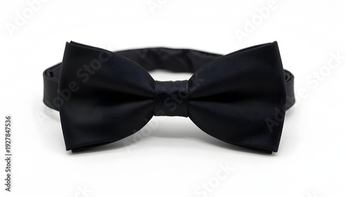 black bow tie