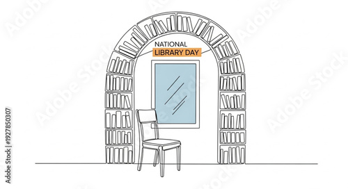 Old Stone Archway with Window.