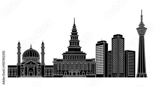 Bandung Town Skyscrapers 