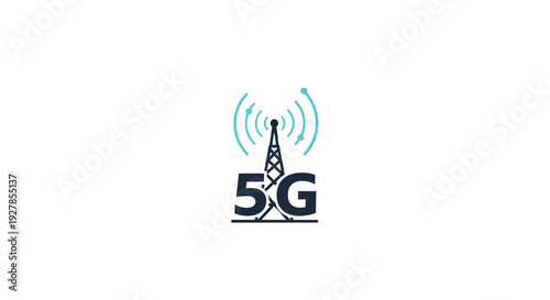 5G Cellular Tower Wireless Network Technology.