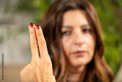 Finger tracking applied in EMDR to support bilateral eye movement and memory reprocessing. Emphasizes controlled pacing and therapeutic precision.