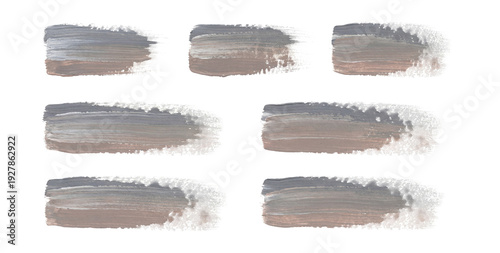 Acrylic dry-brush swipes minimal palette .