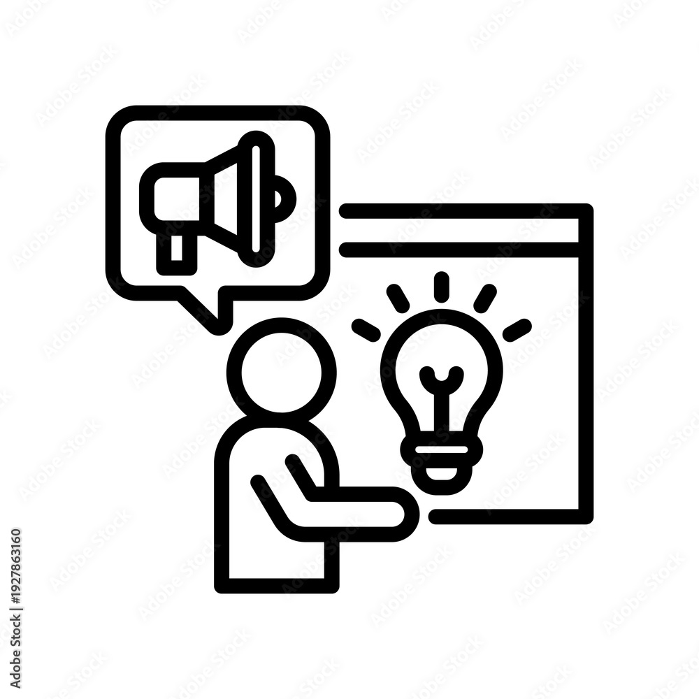 Fototapeta premium Pitch line icon