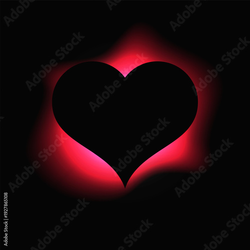 Heart illuminate light frame