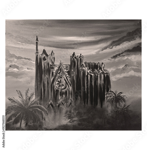 collage of images of the church