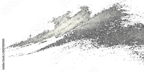 Vector illustration of an abstract blue grunge background featuring liquid water splashes and transparent bubbles on a weathered white wall texture