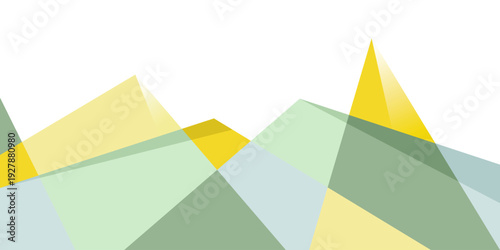 Mountain Abstract Minimalist Design Background
