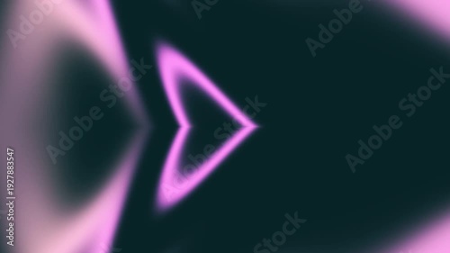 Abstract Pink and Purple Light Reflections on Dark Background.