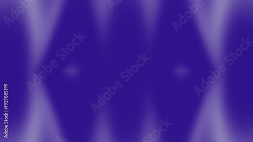 Abstract purple background with glowing light streaks and shapes.