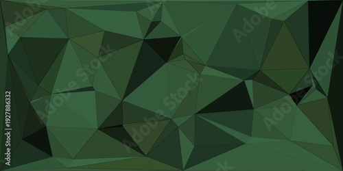 Abstract Polygon Background with Vibrant Colors and Geometric Shapes for Digital Art and Web Design