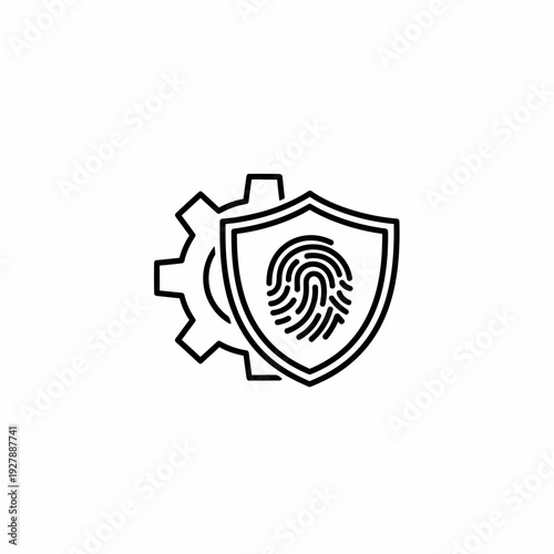 Advanced biometric authentication system with secure fingerprint identification and configurable privacy settings for enhanced digital protection and access control