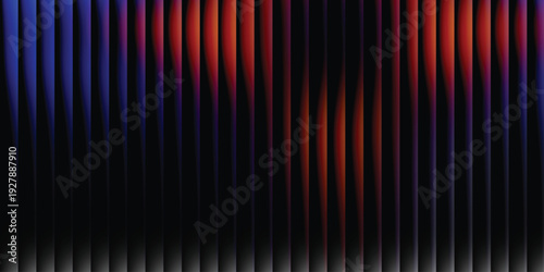 Vibrant abstract background design with gradient stripes for creative projects and digital marketing