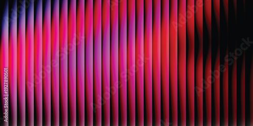 Vibrant abstract background design with bold red and pink stripes for creative projects