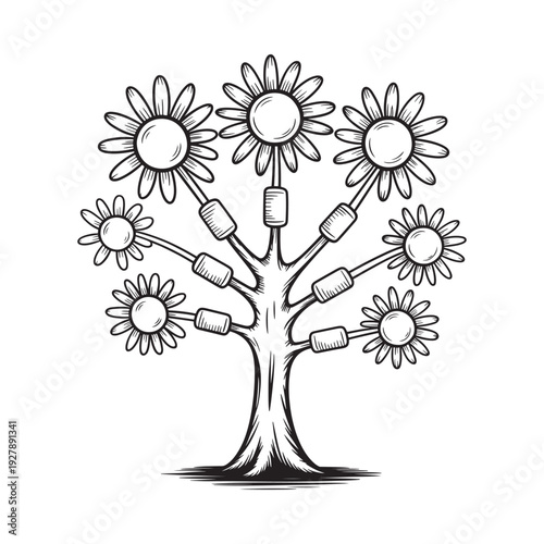 An illustrative depiction of a volcano erupting with numerous us dollar bills instead of lava high quality