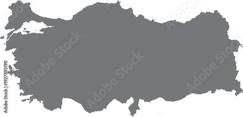 Detailed Map of Turkey With States and Cities