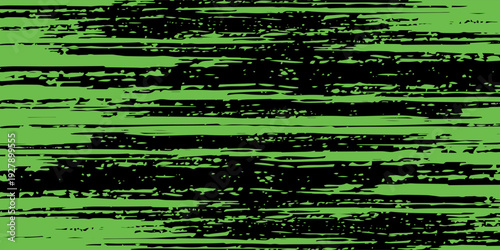 Green vector layout with flat lines on backround black. Decorative shining illustration line old neutral