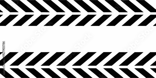 Black and white chevron pattern with repeating diagonal lines