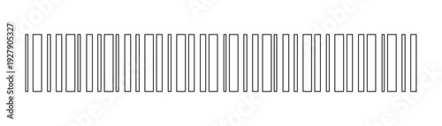 Barcode Lines Pattern – Retail Product Scanner Code Symbol Vector