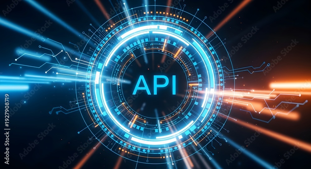 Obraz premium Unlocking digital potential with api technology and integration solutions
