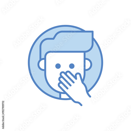 Face Palm vector icon