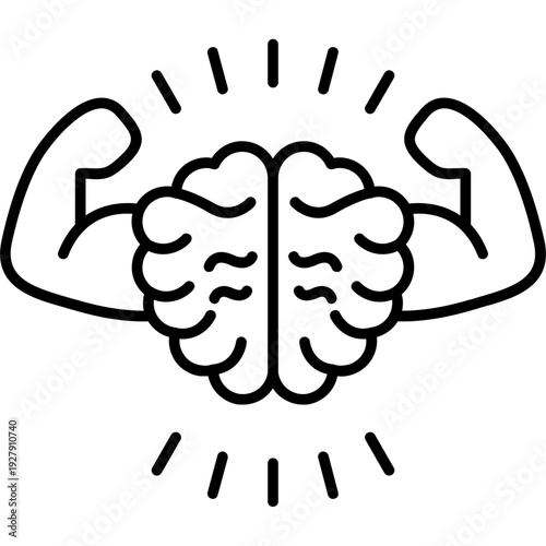 Mental Strength Icon