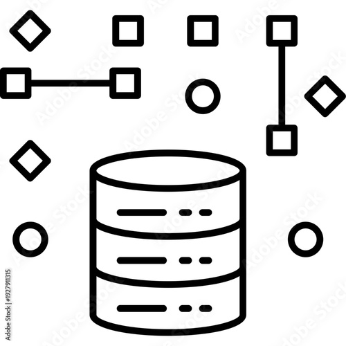 Unstructured Data Icon