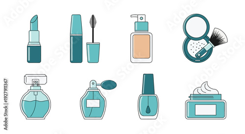 Collection of various beauty products.