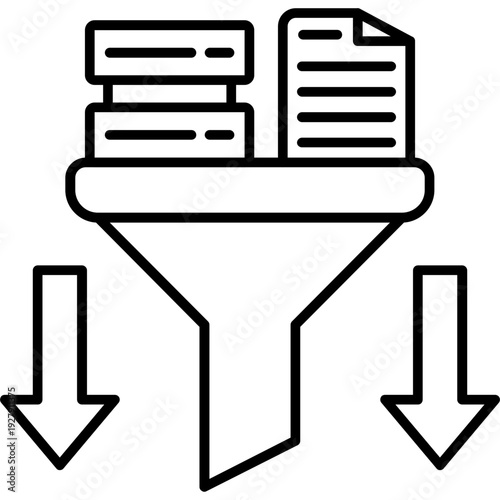 Data Extraction Icon
