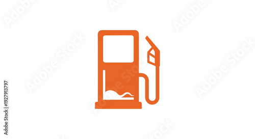 Gas Pump Fuel Station.