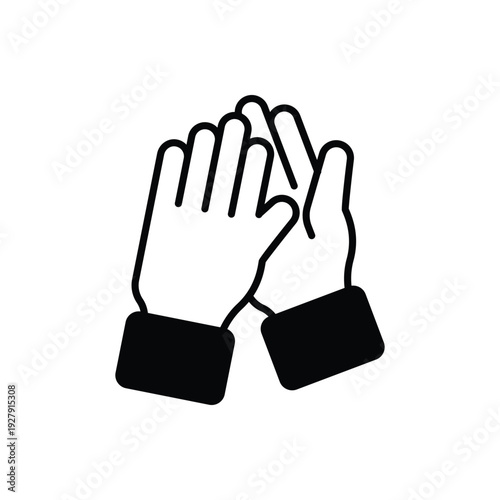 Clapping Hands vector icon
