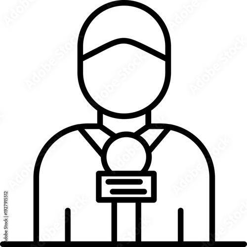 Journalist Icon
