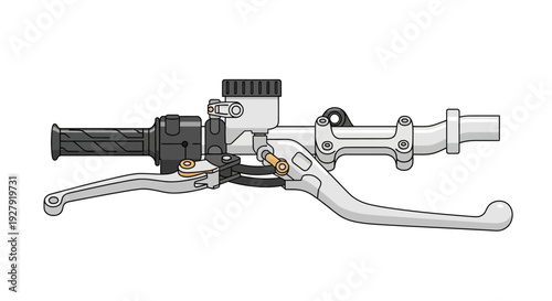 Motorcycle Brake Lever Assembly.