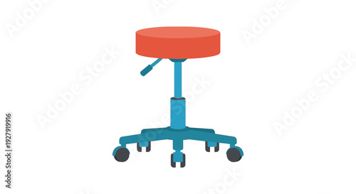 Office Chair Stool Rolling.