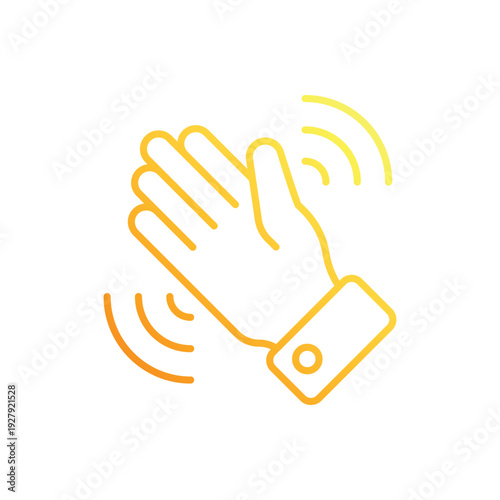 Waving Hand vector icon