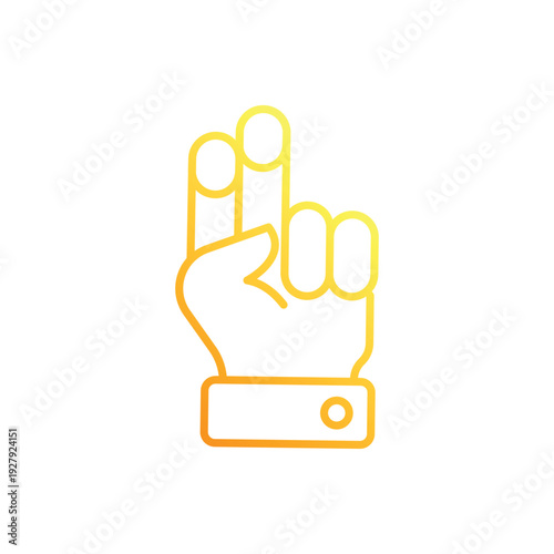 Air Quotes vector icon