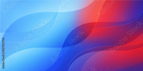 An abstract colorful background featuring soft blue waves and smooth gradient curves creates a flowing digital art pattern with a light motion texture for a modern vector wallpaper backdrop