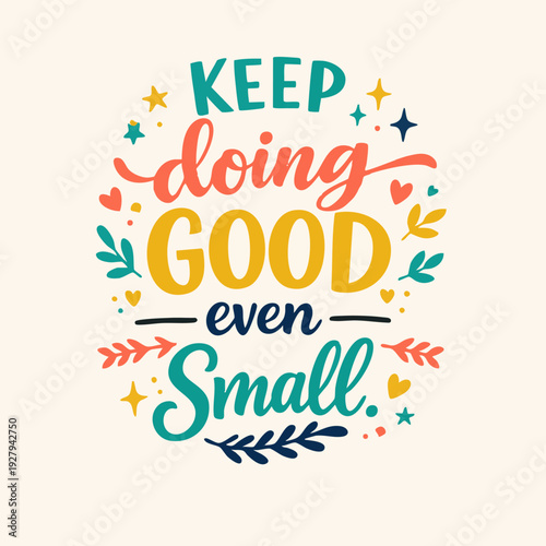 Inspirational Quote with Leaves 2.