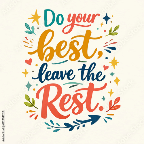 Inspirational Quote with Leaves 3.