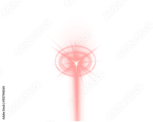 Smooth laser streaks create motion and futuristic speed. Dynamic glow enhances digital visual style. Modern technology element.