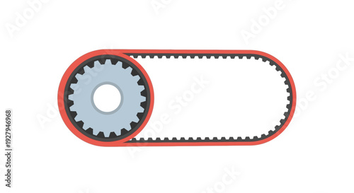 Red Chain Belt Gear.