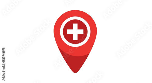 Red Cross Medical Location.