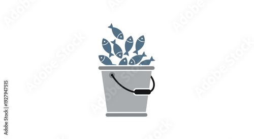 Simple Potted Plant Illustration.