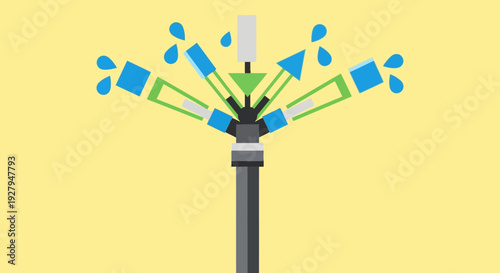 Sprinkler Water Spray System.